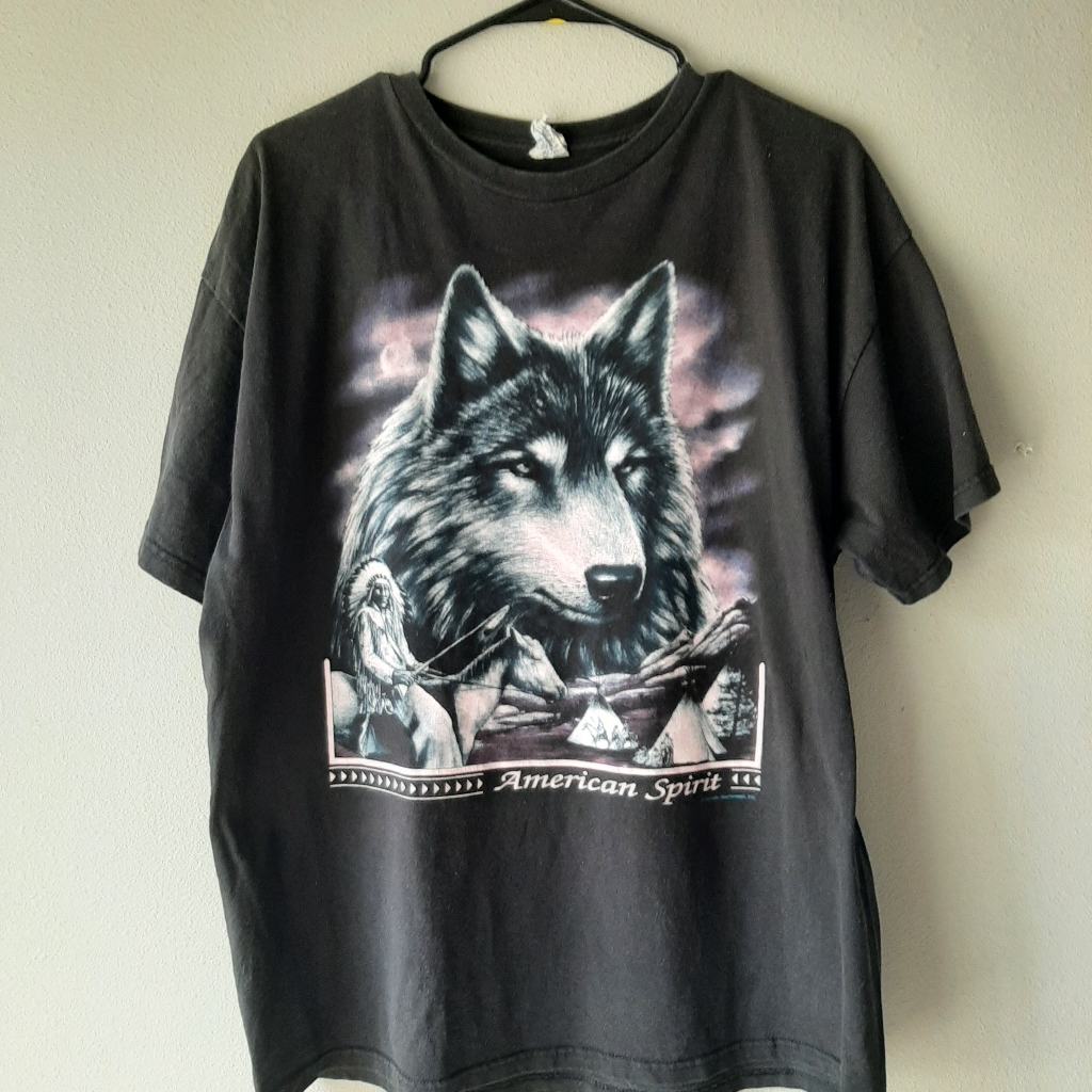 American Spirit Wolf Shirt